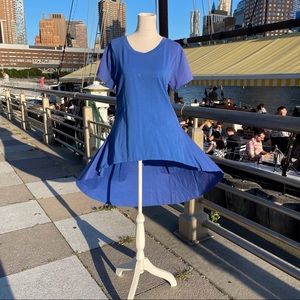 Boho Italian cotton tee top, chic, trendy, summer top, layered, brunch, NEW